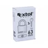 EXTOL CRAFT  lakat, vas, 3 kulccsal, dobozban ; 63mm