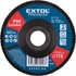 Kép 1/2 - EXTOL PREMIUM lamellás csiszoló acél, Alu, műa. és fa munkadarabok csiszolására, 115×22mm; P80, kúpos, max.:13.200 ford./perc, EN13743