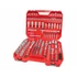 Kép 1/3 - EXTOL PREMIUM  dugókulcs készlet,  CV., racsnis 45fog ; 1/4", 3/8" és 1/2", 172db, műanyag koffer