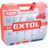Kép 2/3 - EXTOL PREMIUM  dugókulcs készlet,  CV., racsnis 45fog ; 1/4", 3/8" és 1/2", 172db, műanyag koffer