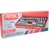 Kép 2/3 - EXTOL PREMIUM  dugókulcs készlet,  CV., racsnis 45fog ; 1/2" 24db, 10-32mm, fém doboz