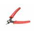Kép 1/2 - EXTOL PREMIUM műszerész oldalcsípő fogó, mini, 130 mm, HRC 52-55, átvágható drót max.: réz: 2mm, acél:1mm