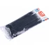 Kép 1/2 - EXTOL PREMIUM kábelkötegelő 4,8×200mm 100db, többször használható (oldható) fekete nylon; UV-, sav- és lúgálló