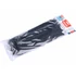 Kép 1/2 - EXTOL PREMIUM kábelkötegelő 7,2×300 mm 100db, többször használható (oldható) fekete nylon; UV-, sav- és lúgálló