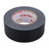 Kép 1/2 - EXTOL PREMIUM ragasztószalag textiles, fekete, 50mm×50m (hobby szalag / duckt tape)
