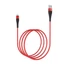 Kép 1/2 - Borofone BX32 Lightning töltő és adatkábel 1m, 2.4A, törésgátlóval, piros