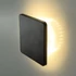 Kép 2/2 - Modee LED Fali Lámpa (LWL0016) 6W IP65 135x135x42mm 4000K (800 lumen) Fekete