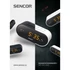 Kép 2/2 - Sencor SRC 1100 W rádiós ébresztőóra - fehér